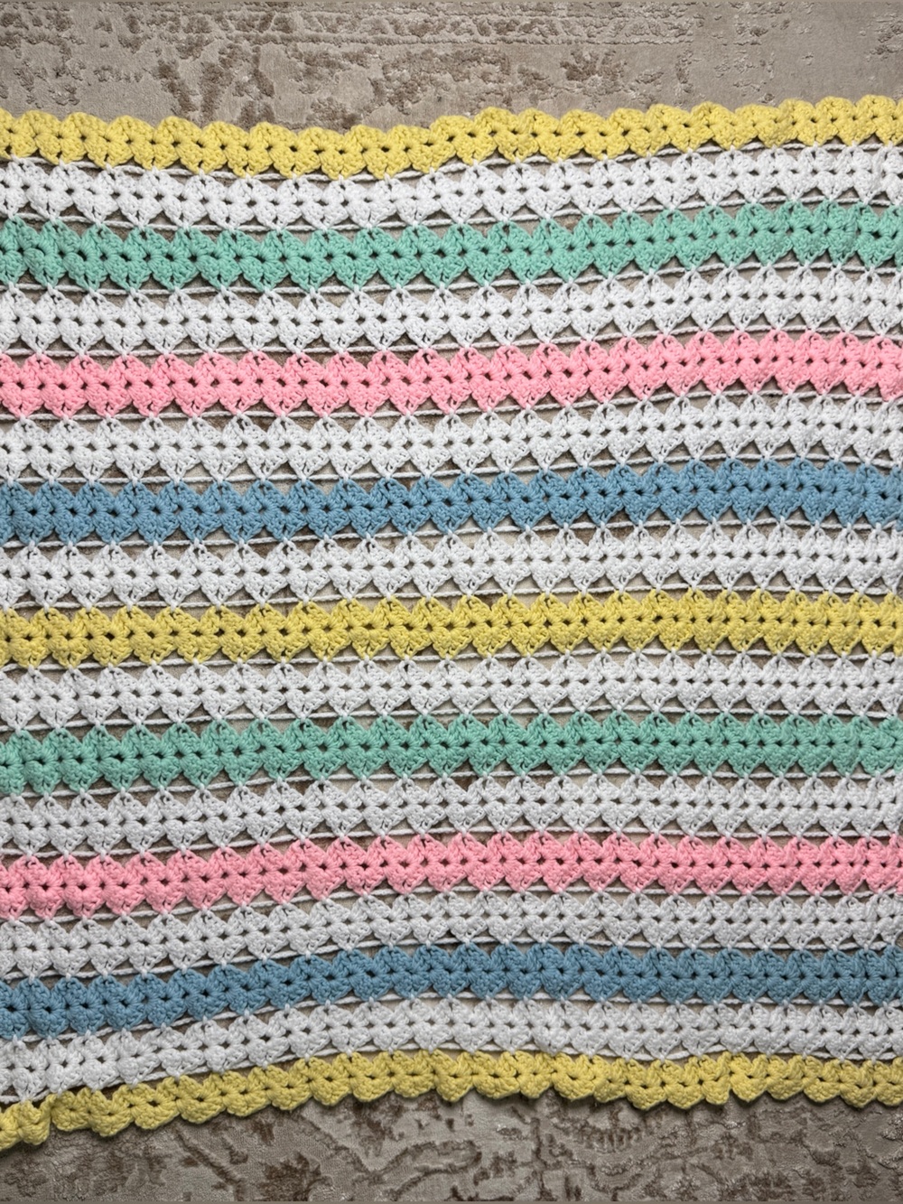 Handmade Crochet Baby Blanket